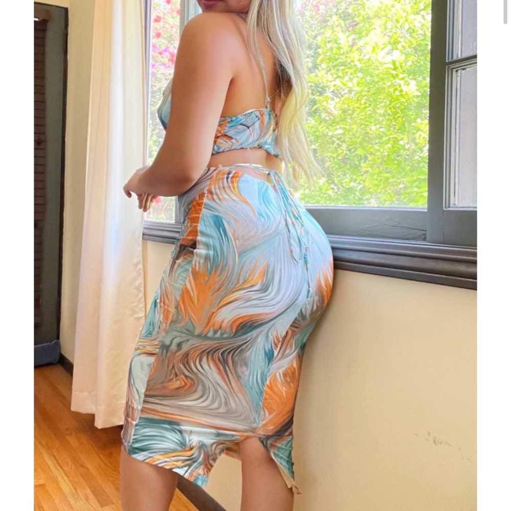Baby blue dress. Brand new size small